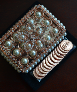 arras con cofre lara rosa