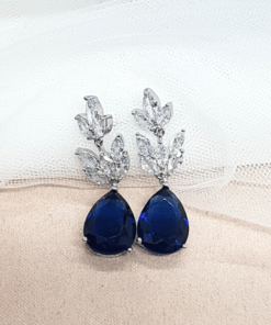 aretes alena azul