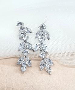 aretes alondra plata