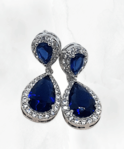 aretes arlette azul