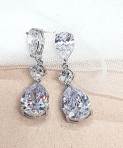 aretes aurora plata