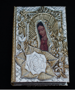 biblia virgen de guadalupe plata