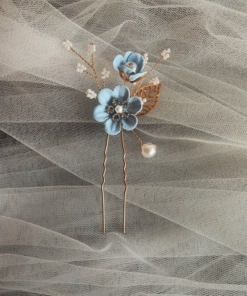 Hairpin Catalina azul