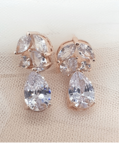 aretes lucienne rosa