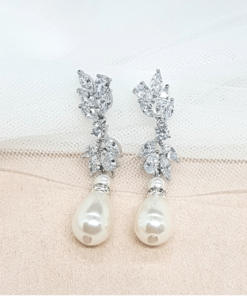 aretes luna plata