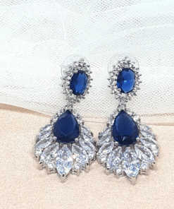 Aretes Marena azul