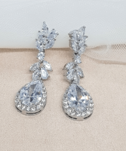 aretes maribel plata