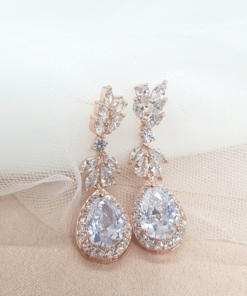 aretes maribel rosa