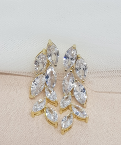 aretes pauline dorado