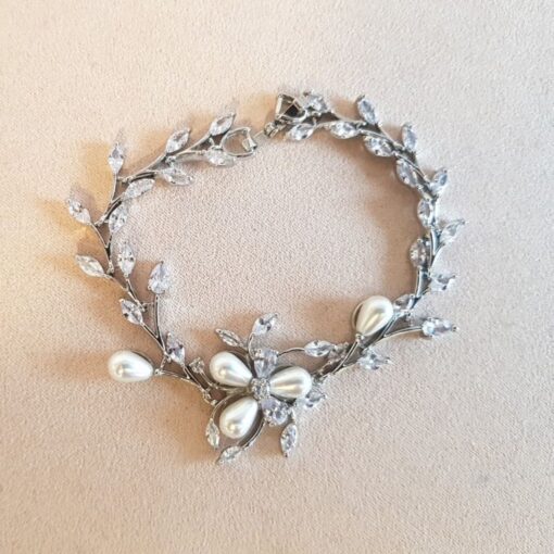 pulsera rebeca plata