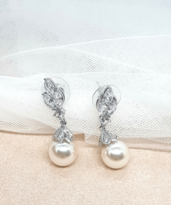 Aretes Stephanie plata